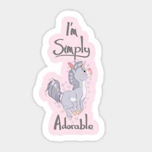 Donkeycorn Sticker